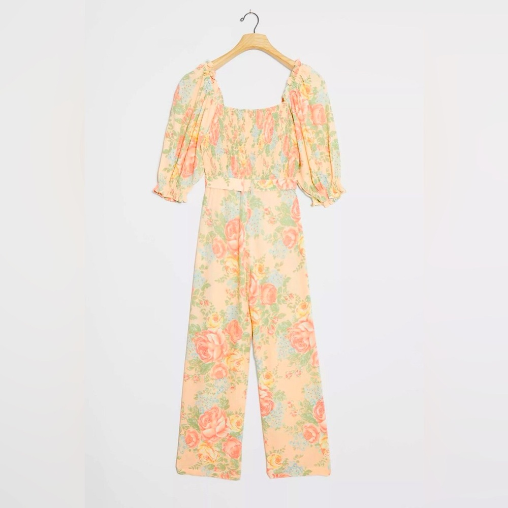 Anthropologie Faithfull the Brand Paula Floral Jumpsuit